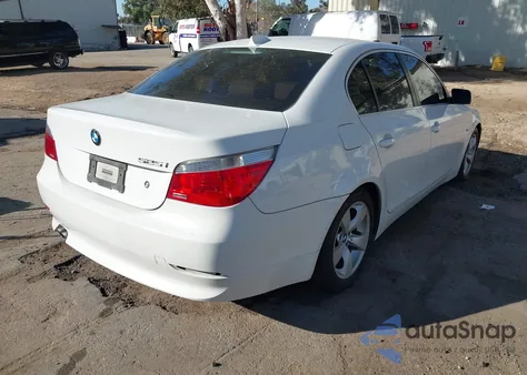 2007 BMW 525I z USA, uszkodzony, nr VIN WBANE535X7CY04047